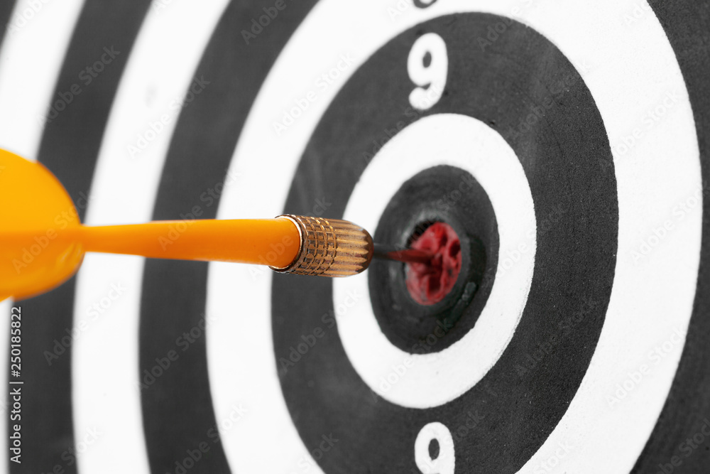 dartboard business success concept dartboard business success concept
