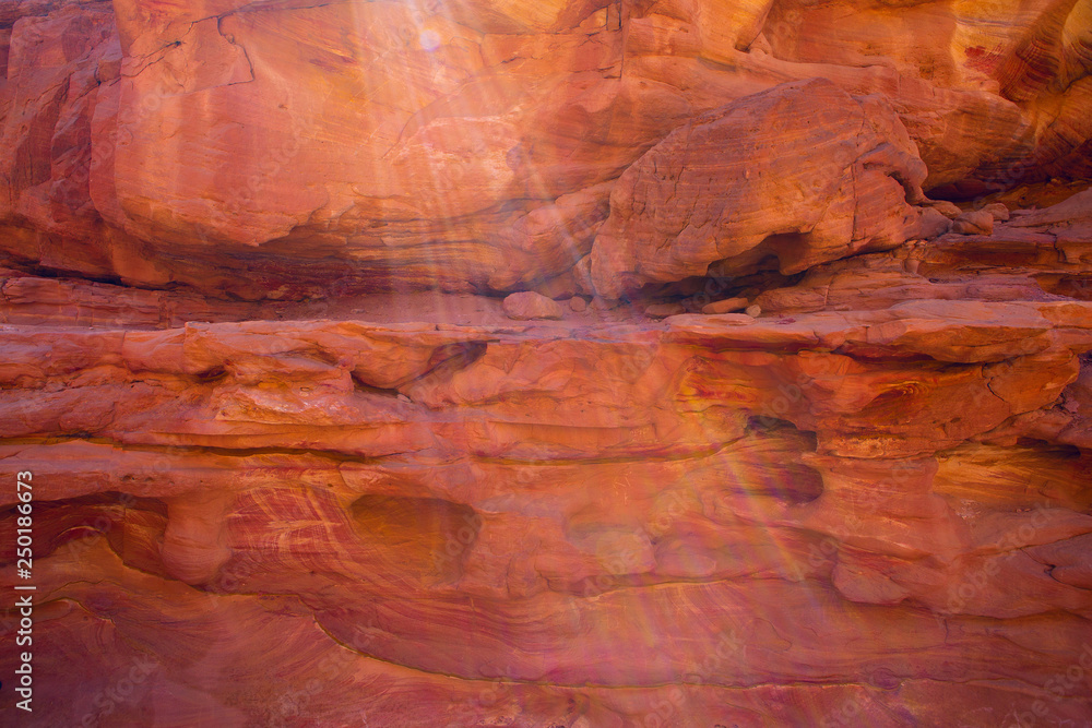 Coloured Canyon is a rock formation on South Sinai (Egypt) peninsula. Desert rocks of multicolored sandstone background. Coloured Canyon is a rock formation on South Sinai (Egypt) peninsula. Desert rocks of multicolored sandstone background.