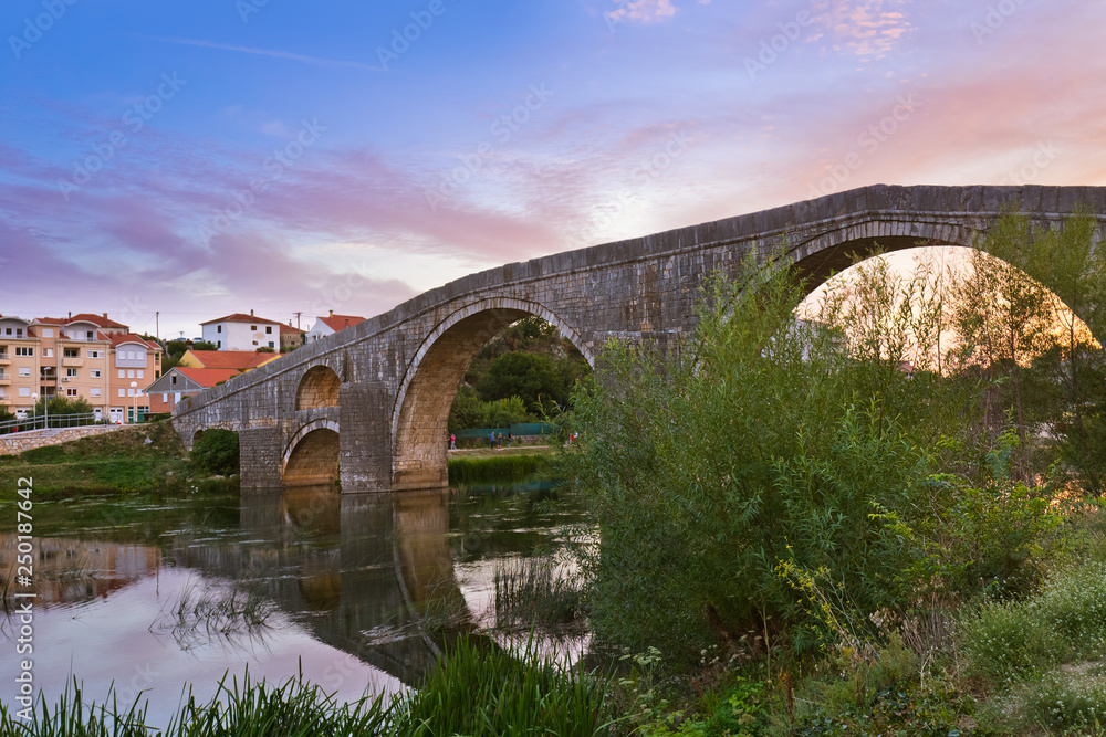 Fototapeta premium Old bridge in Trebinje - Bosnia and Herzegovina