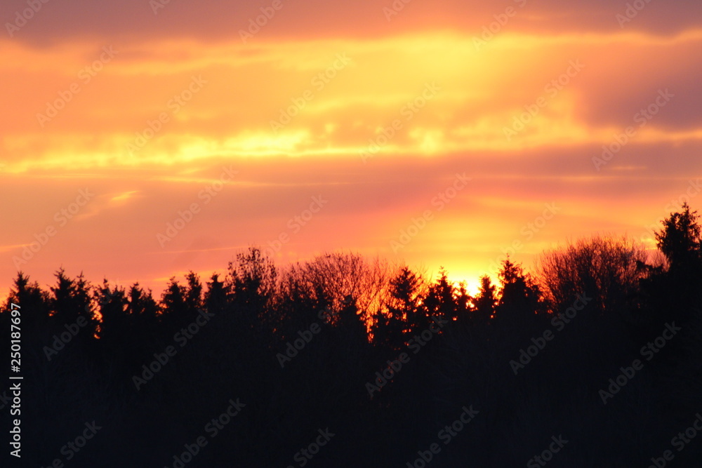 Fototapeta premium Sonnenuntergang