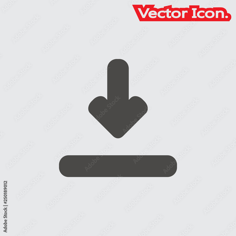 Download files icon isolated sign symbol and flat style for app, web and digital design. Vector illustration. Download files icon isolated sign symbol and flat style for app, web and digital design. Vector illustration.