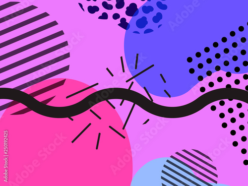 Spotted abstract pattern. Vector illustration