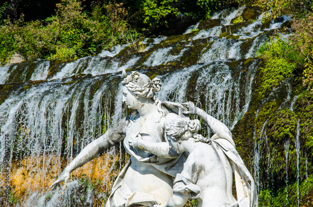 Reggia di Caserta - Cascatelle e Fontana di Venere e Adone