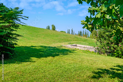 Royal Tombs. Vergina, Macedonia, Greece photo