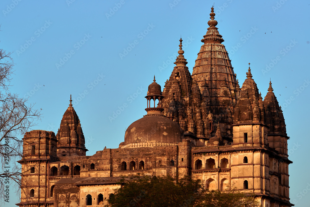 Fototapeta premium Orchha, Madhya Pradesh, India - November 30, 2018