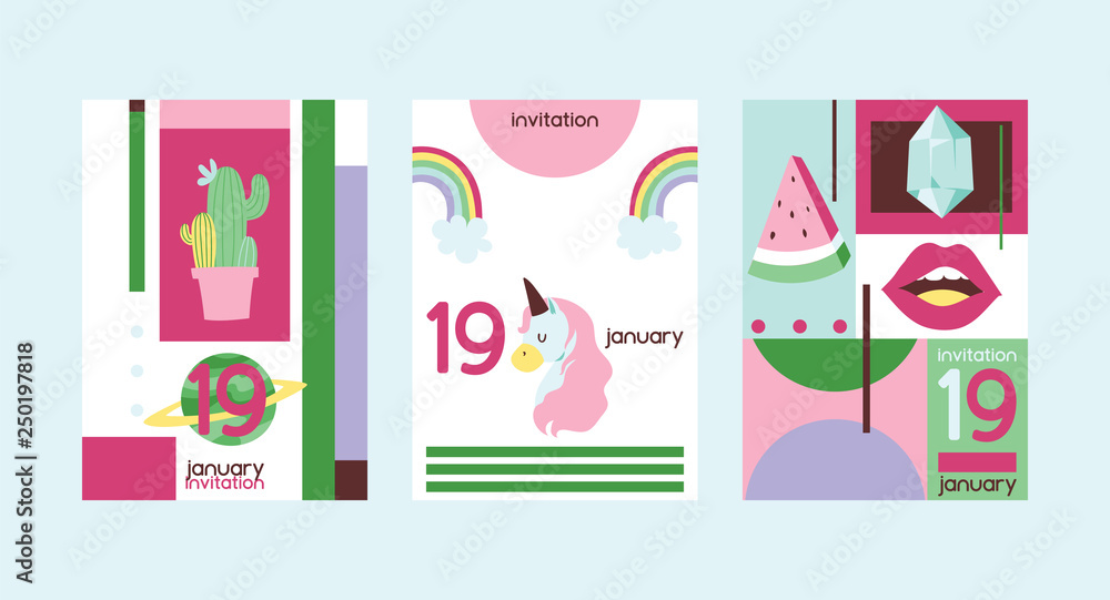 Cartoon vector girlish accessories lipstick icecream kids unicorn rainbow and doghnut illustration wallpaper colorful set of backdrop girlie background Cartoon vector girlish accessories lipstick icecream kids unicorn rainbow and doghnut illustration wallpaper colorful set of backdrop girlie background