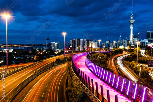 Auckland City At Night