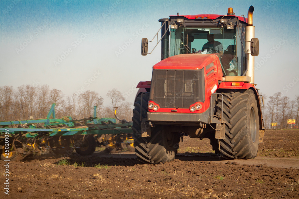 Agriculture,tractor preparing land Agriculture,tractor preparing land