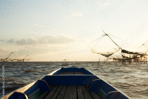View from the long tail boat of Yo in the morning © Teeradej