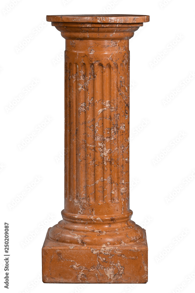 marble looking column for bust or flowers marble looking column for bust or flowers
