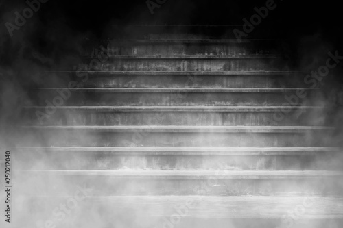 Stone Ladder Smoke background