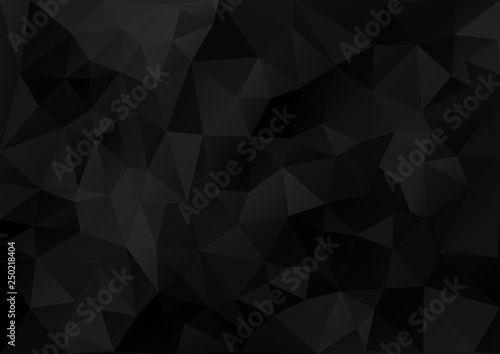 Black Geometric Pattern