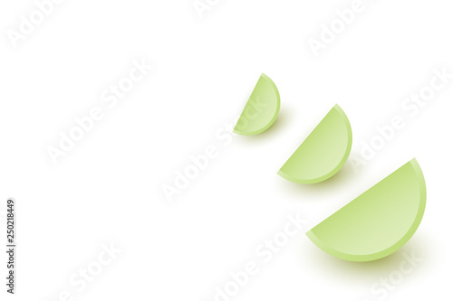 Minimal concept idea. Abstract object