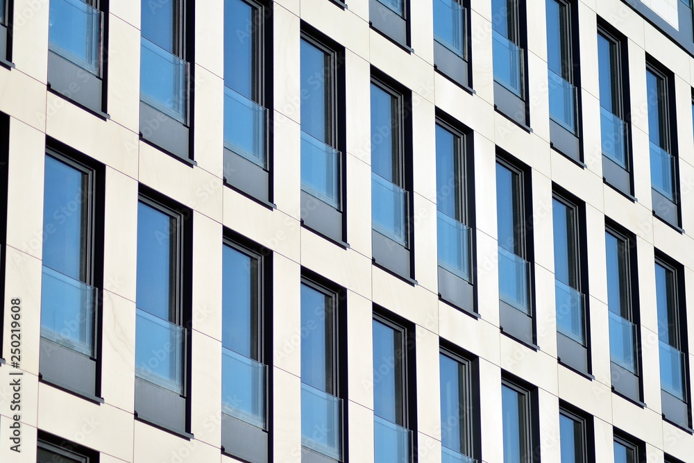 Modern corporate architecture - business and success concept Modern corporate architecture - business and success concept