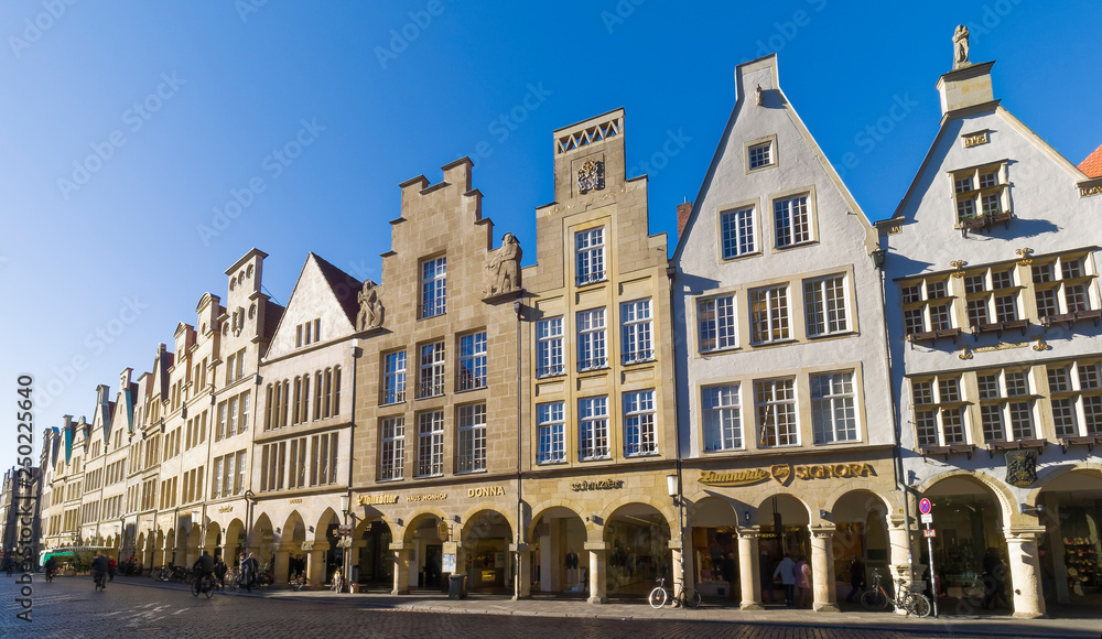 Stadthäuser am Prinzipalmarkt Münster