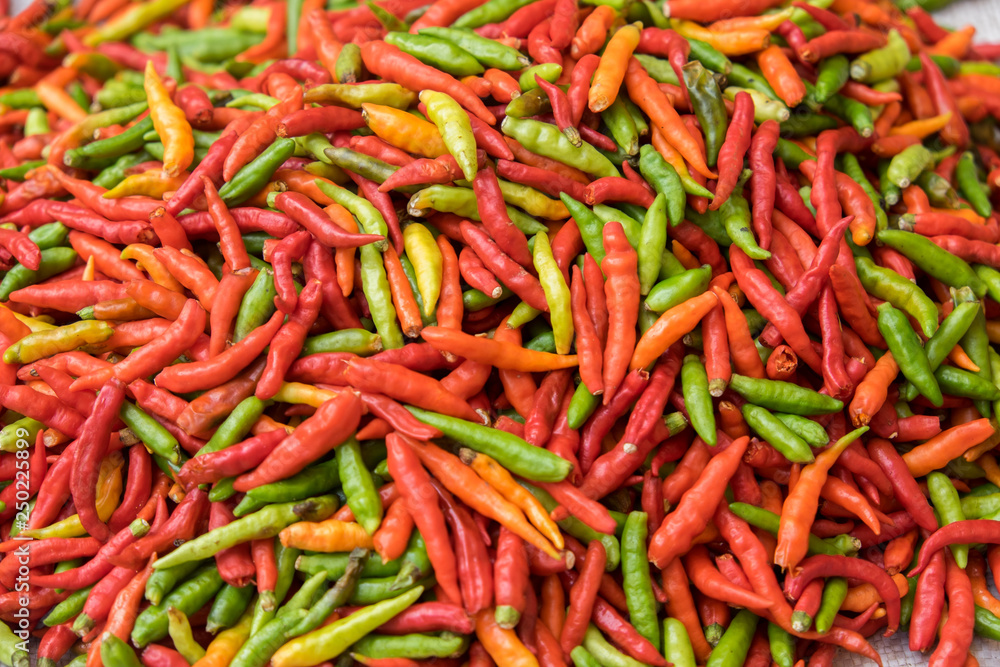 red and green peppers red and green peppers