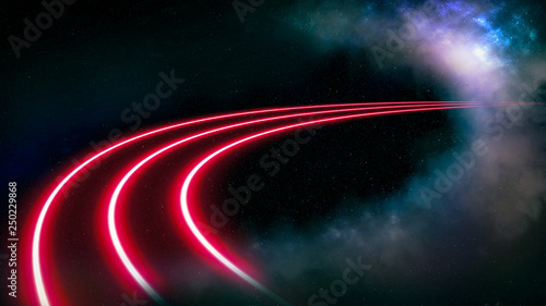 Intergalactic highway. Oute...