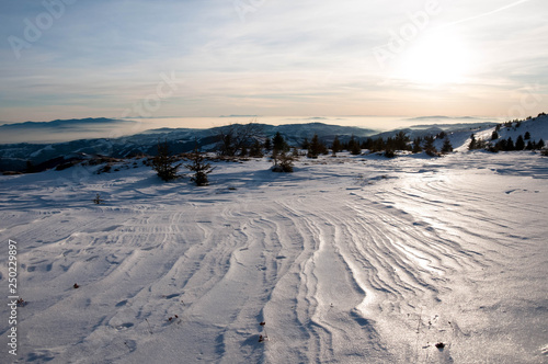 Snowy mountains 