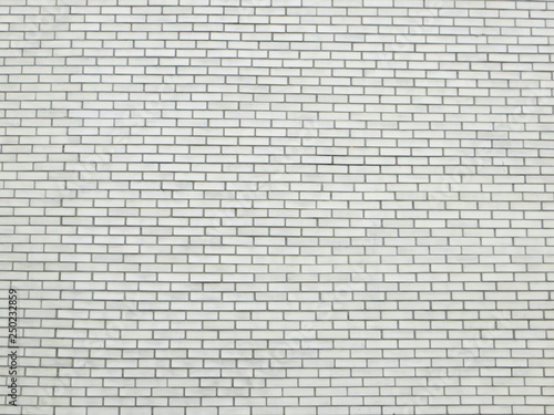 White brick wall texture