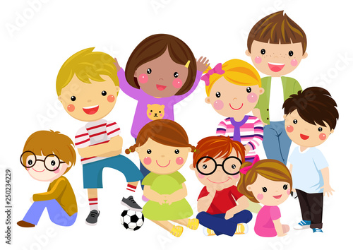 Group of children