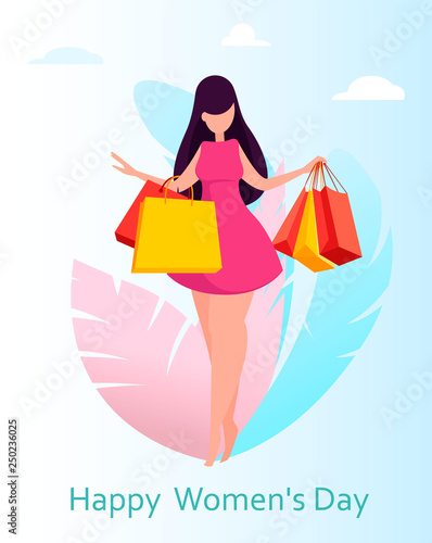 International Women's Day greeting card