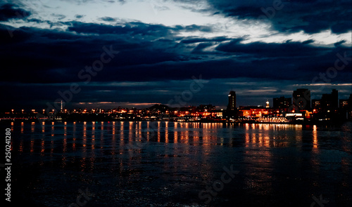 brighton pier at sunset