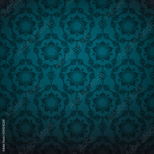 Dark ornament background