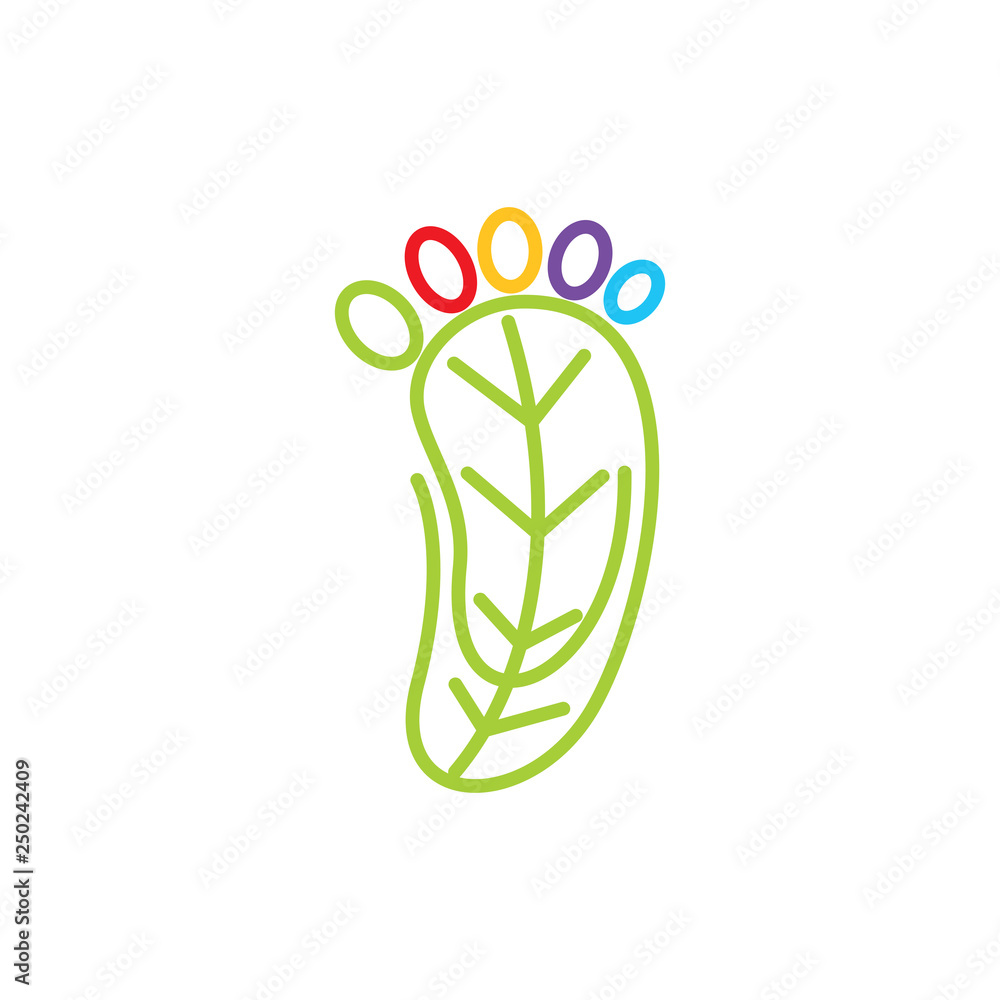 Leaf Logo Design Vector Template Isolated Leaf Logo Design Vector Template Isolated