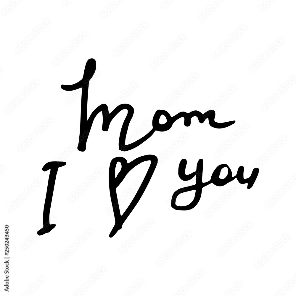 Doodle lettering banner. Image for greeting card, print, tag, t-shirt Doodle lettering banner. Image for greeting card, print, tag, t-shirt