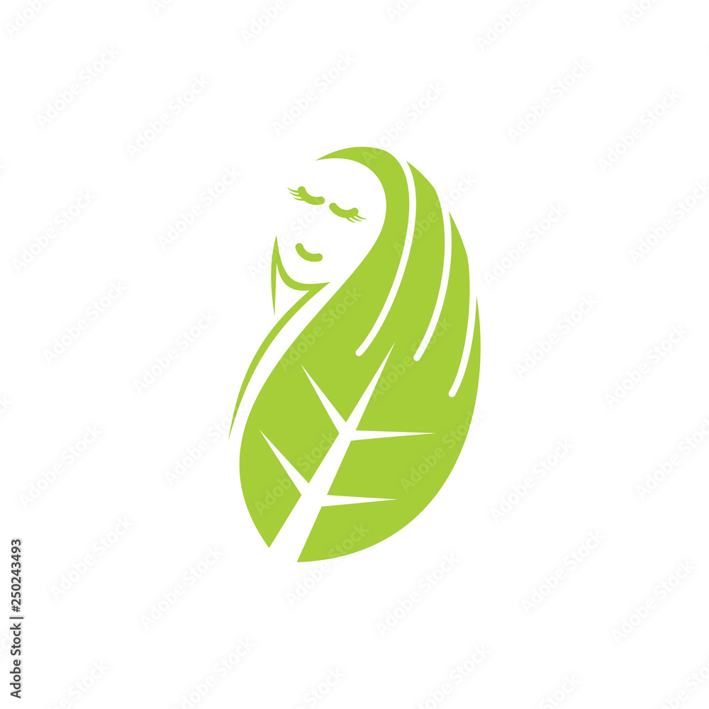Leaf Logo Design Vector Template Isolated Leaf Logo Design Vector Template Isolated