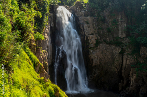Haew Narok Waterfall in Khao Yai National Park Thailand   .