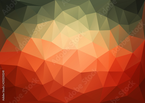 Red Green Pattern geometric