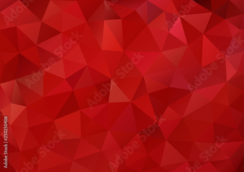 Red Pattern geometric05