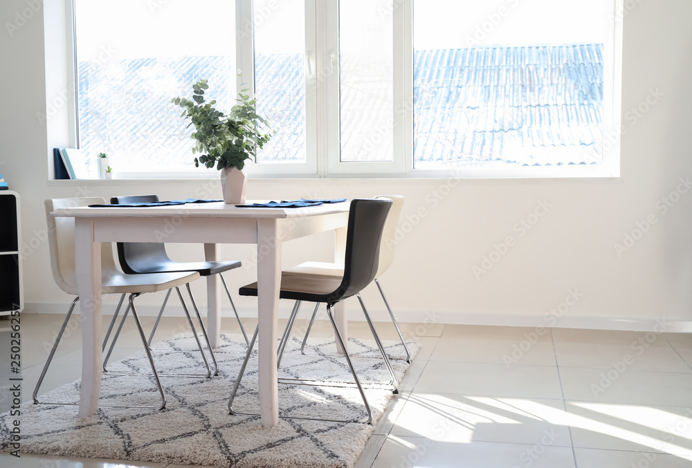 Fototapeta premium Interior of light modern flat