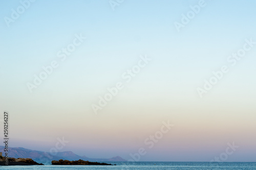 Sunrise on Crete  Greece