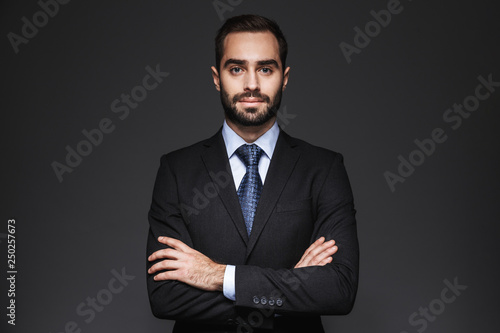 Portrait of a confident handsome businessman