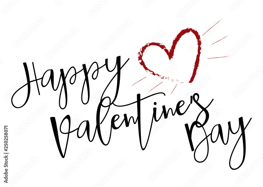 Valentine's day vector illustration Valentine's day vector illustration