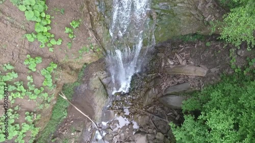 Wallpaper Mural Beautiful waterfall in the forest. Torontodigital.ca