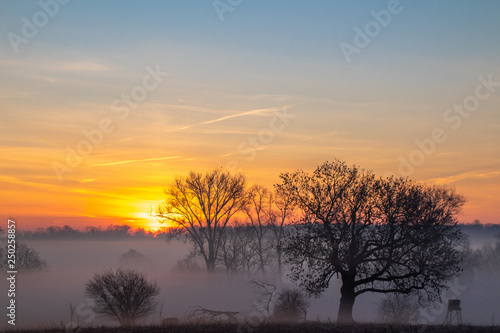 Sonnenaufgang in Mecklenburg-Vorpommern