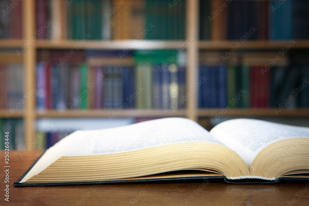 Old books in the Library Old books in the Library