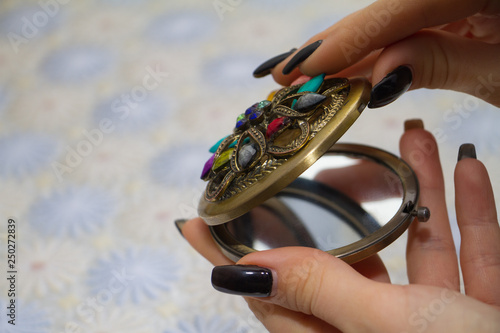 hand with butterfly