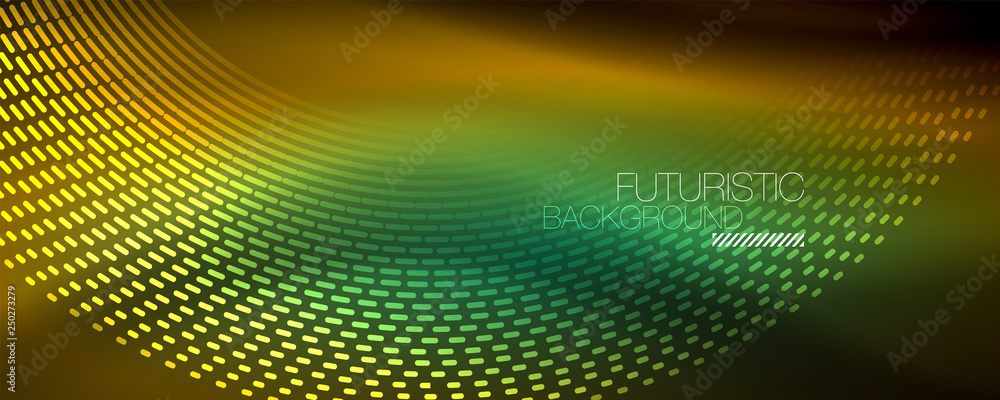 Digital flowing wave particles abstract background, vector smoke effect design Digital flowing wave particles abstract background, vector smoke effect design
