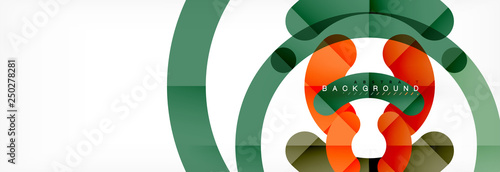 Circular lines design background