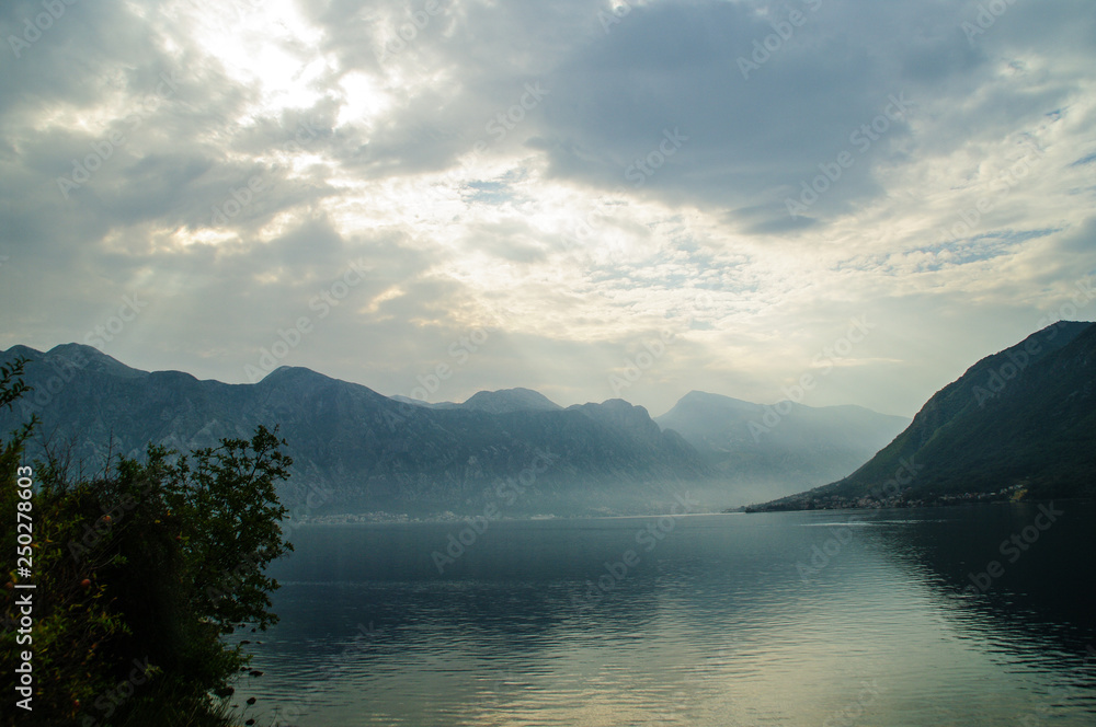 Mystical morning in Montenegro