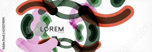 Circular lines design background