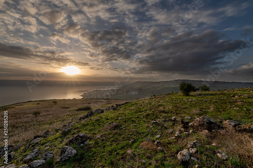 Sunrise at Tiberias Area