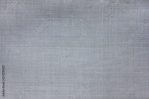 Abstract Light Grey and Pale White Texture Background of Empty Sheet. Simple Blank Backdrop and Banner of Gray Color Fabric Material to Use as Template, Poster or Frame. Flat Lay, Top View