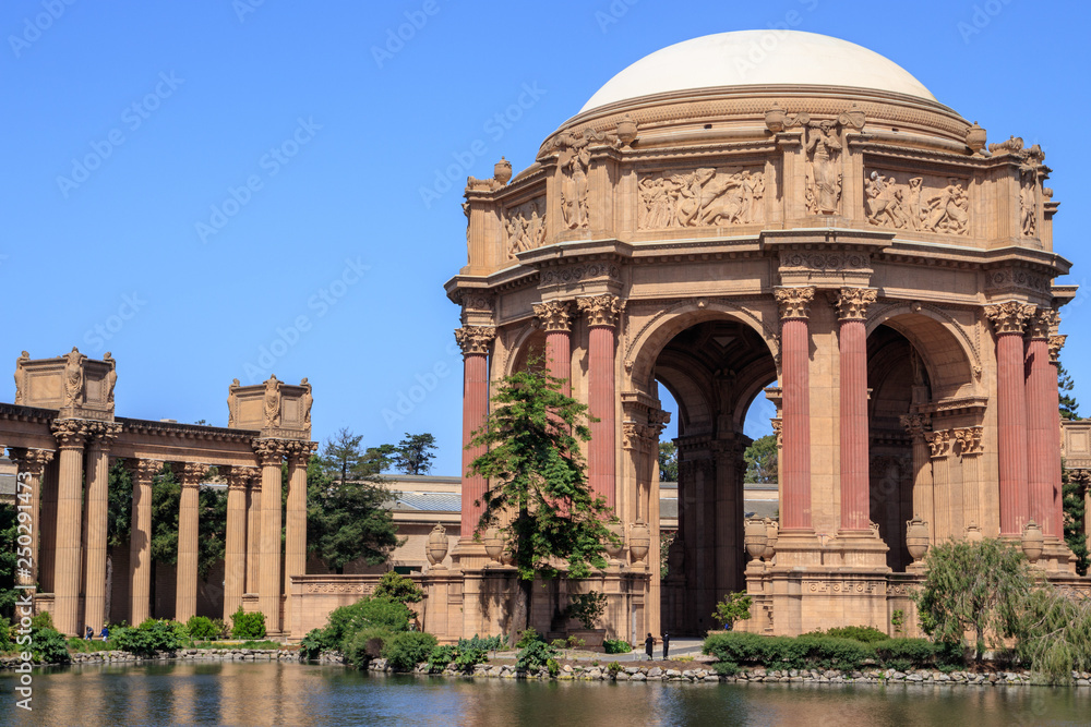 The Palace of Fine Arts is one of San Francisco's architectural landmarks