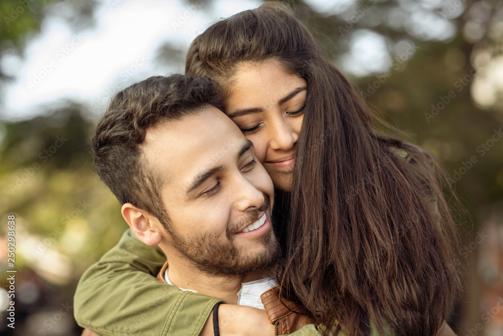 Naklejka premium Couple in love