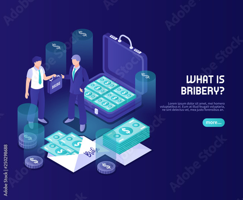 Bribery Color Background 